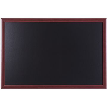 Tableau noir - Cadre Merisier - 1200 x 900 mm : BI-OFFICE Photo