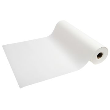 Nappe tête à tête - 40 x 120 cm - Blanc : COGIR Rouleau 24 M Image