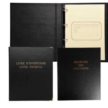 Pack EURL/SARL : Lot de 2 registres