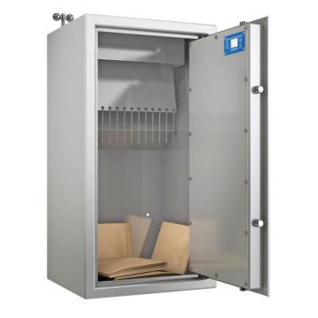 Coffre Fort Tirelire de dépôt de billets - Serrure à clé - 103 L HARTMANN SE901 intérieur