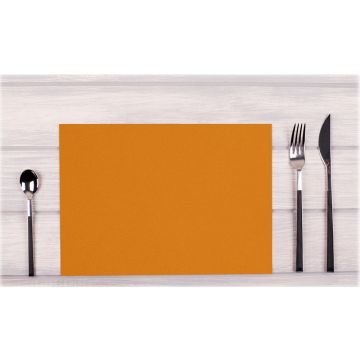 Lot de 100 Sets de table non tissés - Mandarine COGIR Modèle