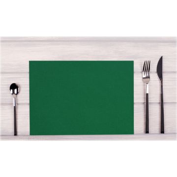 Lot de 100 Sets de Table non tissés - Vert sapin COGIR Visuel