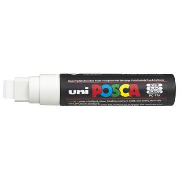 Marqueur peinture Posca PC 17K - Blanc : UNI-BALL photo