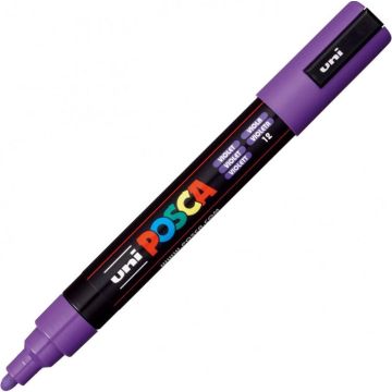 Marqueur peinture Posca PC 5M - Violet : UNI-BALL photo