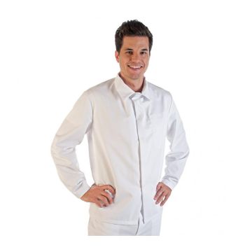 Veste Agro-alimentaire - Blanc - Taille L : HYGOSTAR Visuel