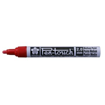 Marqueur permanent SAKURA Moyen - Rouge : PEN TOUCH image