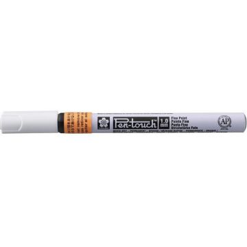 Marqueur permanent SAKURA Extrafin - Orange Fluo : PEN TOUCH  image