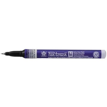 Marqueur permanent SAKURA UV Extrafin - Bleu : PEN TOUCH UV image