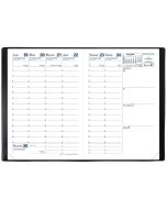 Agenda Semainier de poche 2025 - Ministre - 160 x 240 mm - Assortiment QUO VADIS PAGES