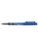 Stylo feutre V Sign Pen - Bleu : PILOT Visuel