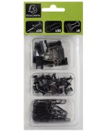 Kit d'attaches - 58 pièces - Noir : EXACOMPTA Iderama image