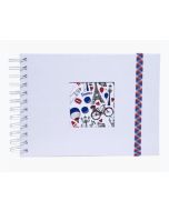 Album photos à spirales - 230 x 160 mm - Blanc : EXACOMPTA French'Class  image