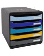 Module de rangement 5 tiroirs - Big Box Plus : EXACOMPTA Bee Blue image