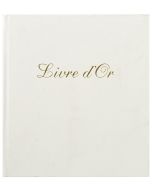 Livre d'or - Cuir Alpille - Blanc - 260 x 220 mm EXACOMPTA Visuel