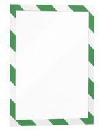Photo DURABLE 4944-131 Cadres d'affichage magnétiques adhésif - A4 - Vert/Blanc