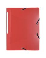 Lot de 50 Chemises en PP à élastiques - Rouge EXACOMPTA 55805E