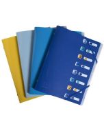 Trieur 8 compartiments - Assortiment EXACOMPTA Bee Blue