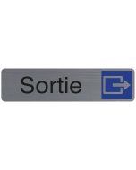 Plaque adhésive de signalisation - Sortie : EXACOMPTA image