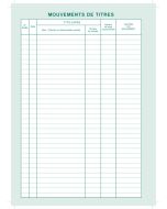 Feuilles de Mouvements de Titres et Comptes d'Actionnaires SAS