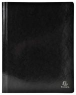 EXACOMPTA 380801B : Chemises à lamelles - Noir Iderama Couverture