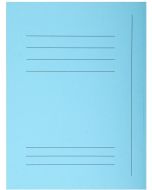 EXACOMPTA  : Chemises imprimées à 3 rabats - Bleu clair (Classement)