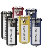 Photo DURABLE KEY CLIP : Lot de 6 porte-clés - Couleurs assorties 1957