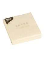 Photo Serviettes en papier Cocktail Crème  - 250 x 250 mm PAP Star 14276