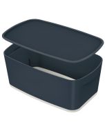 Photo Boîte de rangement avec couvercle - 5 litres - Gris LEITZ My Box Cosy