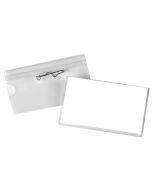 Photo Badges 90 x 54 mm à épingle torsadée : PAVO Lot de 50 