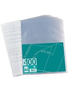 Photo Lot de 100 pochettes perforées - 210 x 297 mm ELBA 100206882