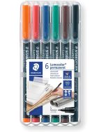 photo STAEDTLER : Marqueurs  313 S permanents Lumocolor pour rétroprojecteur