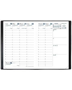 Agenda Semainier de poche 2025 - Ministre - 160 x 240 mm - Assortiment QUO VADIS PAGES