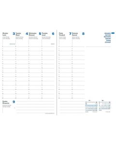 Agenda QUO VADIS Président 2025 210 x 270 mm Equology