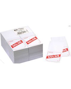 Photo Étiquettes d'affichage Soldé 50 x 125 mm AGIPA 064010