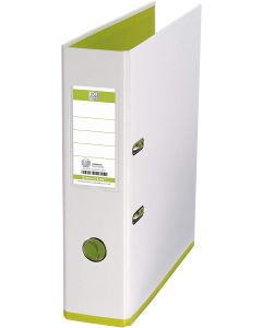OXFORD : Classeur à levier - Dos 80 mm - MyColour - Blanc/Vert clair 100081032