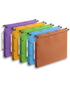 Dossiers suspendus Armoire - 30 mm - Assorti ELBA L'OBLIQUE AZV Lot de 25 visuel