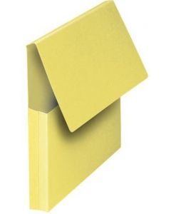 Pochette à documents à Soufflet - 30 mm - Jaune pastel : OXFORD Visuel