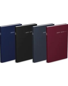 Agenda 2025 - Journalier Carré - 140 x 220 mm - Assortiment : LECAS 2025