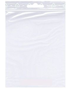 Lot de 100 Sachets d'emballage avec fermeture à pression - 70 x 100 mm : DM FOLIEN Image