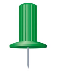 Boite de 25 punaises - Vert (Exacompta Papic 14905E : Fourniture de bureau) exemple