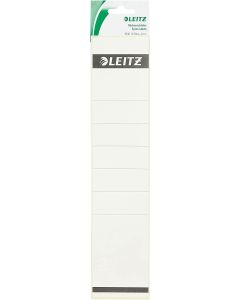 Photo Etiquettes Dos de classeur - 61 x 285 mm - Blanc : LEITZ Lot de 10 - 1640-00-01