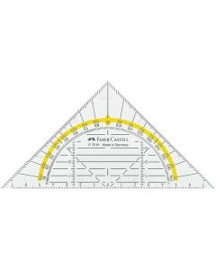 Équerre de Géométrie BK 1 sans poignée - 140 mm : FABER CASTELL Modèle