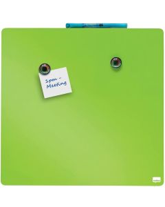 Tableau Magnétique Carré - Vert - 360 x 360 mm : NOBO IMAGE