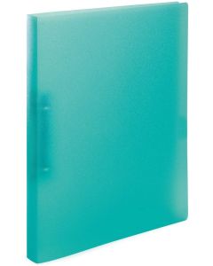 Classeur à 2 anneaux - Dos de 25 mm - Turquoise Translucide : HERMA Modèle