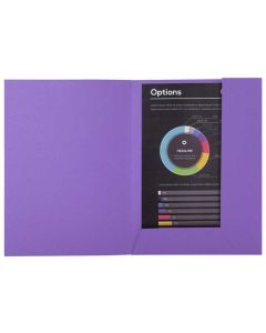 Lot de 50 Chemises à 2 rabats ROCK'S 210 - Violine EXACOMPTA Image