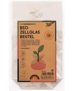 Sachet en cellophane transparent - 115 x 190 mm : FOLIA Lot de 10 Visuel