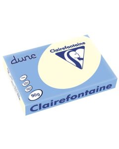 Ramette de papier 500 feuilles A3 - 90 g - Blanc naturel CLAIREFONTAINE Dune