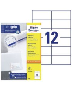 Photo Étiquettes adhésives ProNature 105 x 48 mm AVERY 3424