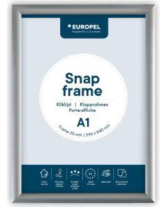 Cadre Porte affiche - A1 - Argent : EUROPEL image