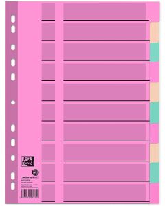 Photo OXFORD : Jeu de 10 intercalaires neutres en carton Manille - 400011409